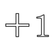 +1